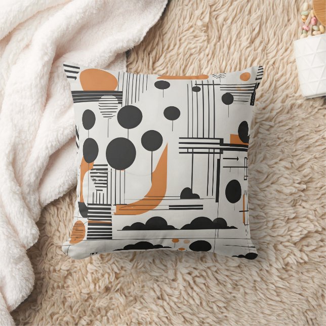 Coussin Art moderne Abstrait (Couverture)