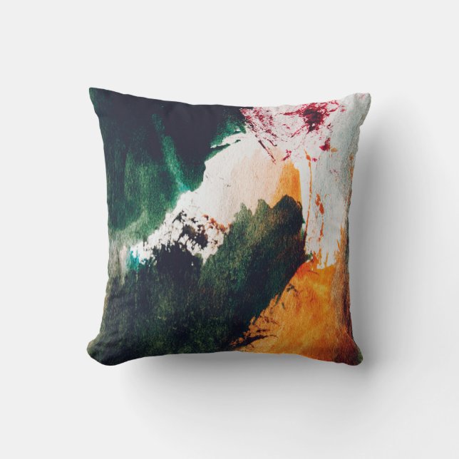 Coussin Art moderne, peinture abstraite. Art abstrait p (Recto)