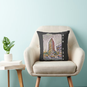 Coussin Art Mosaïque esthétique de New York