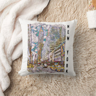 Coussin Art Mosaïque esthétique de New York