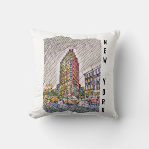 Coussin Art Mosaïque esthétique de New York
