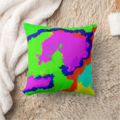 Coussin Art Multicolore Abstrait Éclaboussure 2020 Cool (Couverture)