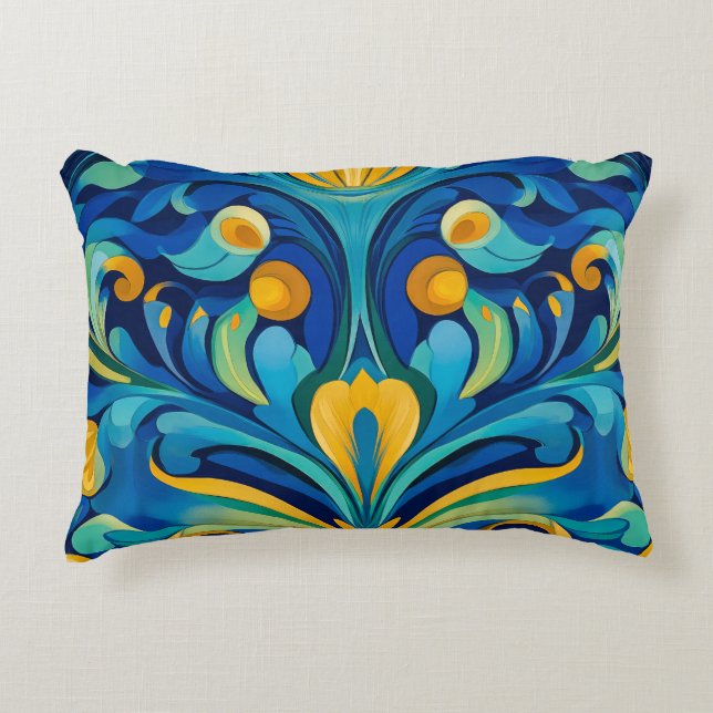 Coussin Art nouveau (Devant)