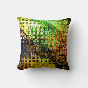 Coussin art ornement floral grungrungraphic, grung