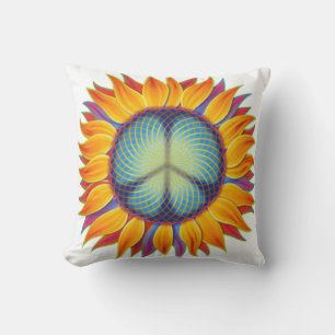 Coussin Art Peaceflower
