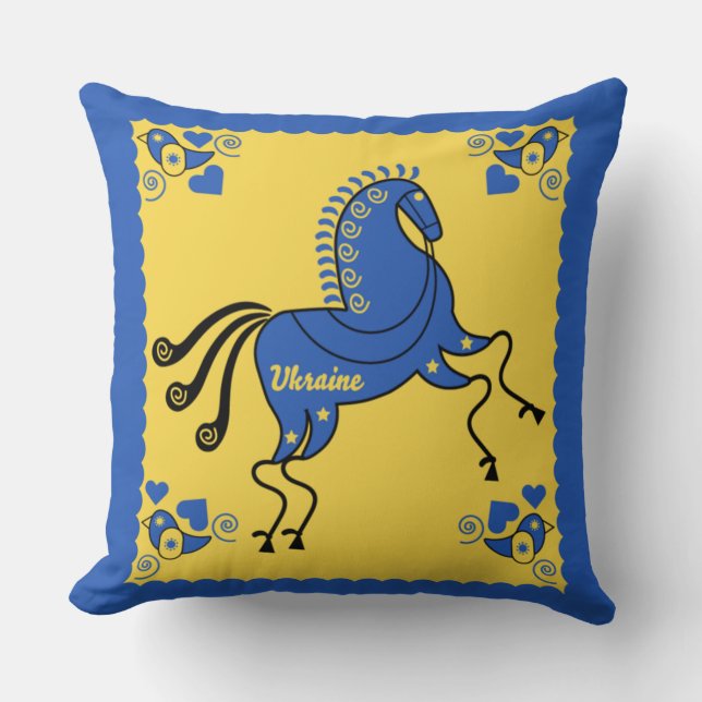 Coussin Art populaire ukrainien (Recto)