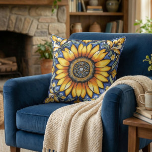 Coussin Art populaire ukrainien. 
