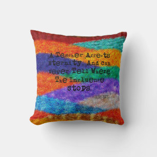 Coussin Art retiré de professeur