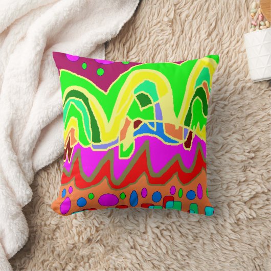 COUSSIN ART TYPE AUTOCHTONE ABSTRAIT (Couverture)