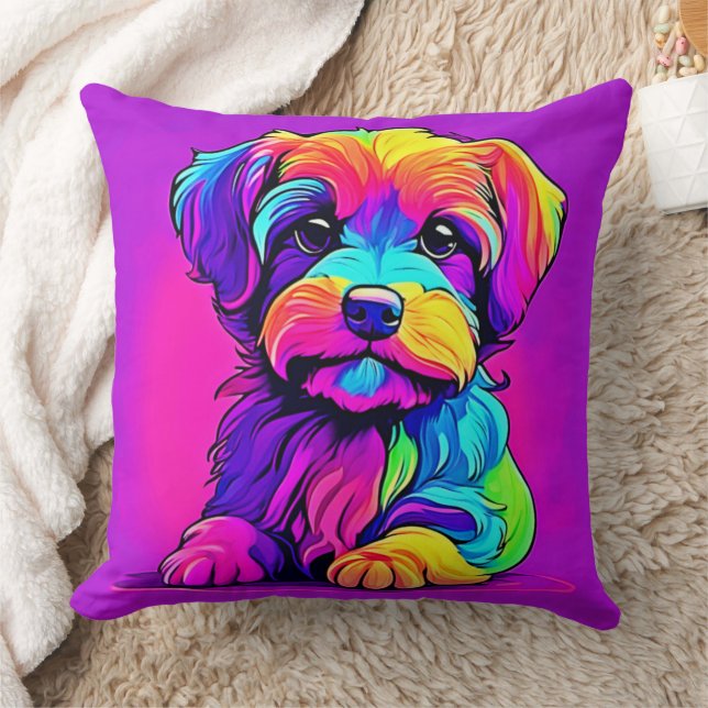 Coussin Artefacts Rainbow Puppy (Couverture)
