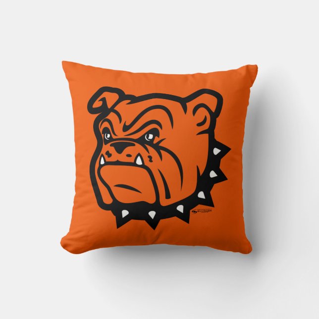 Coussin Artesia Big Bulldog Orange Jeu d'oreiller (Recto)