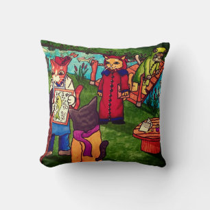 Coussin Artiste Chat