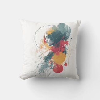 Coussin Artistic Unisex T-shirt - Vibrant Abstract Design