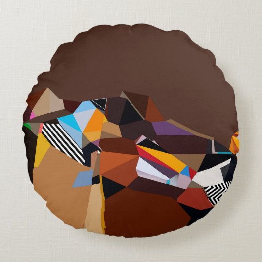 Coussin artistique Coussin design unique Luxe (Devant)