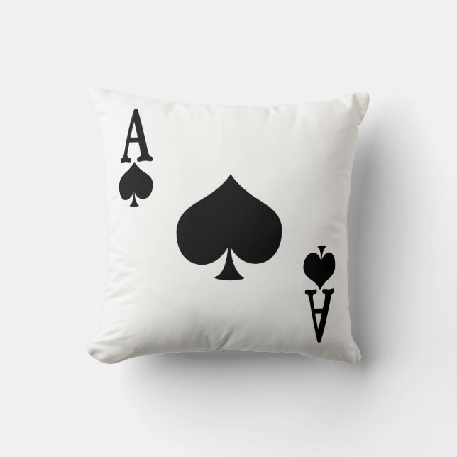 Coussin As de pique (Recto)