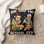 Coussin As-Tu Essayé De Le Faire Glacer Drôle Infirmière E (Couverture)