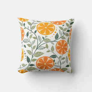 Coussin Assez floral décoratif voyant  