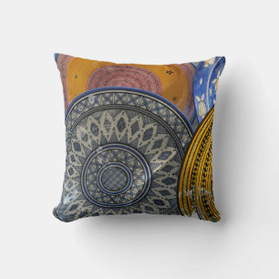 Coussin Assiettes en céramique