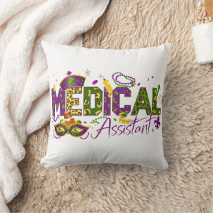 Coussin Assistant Médical - Mardi Gras