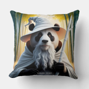 Coussin Assistant Vieux Panda Imaginaire
