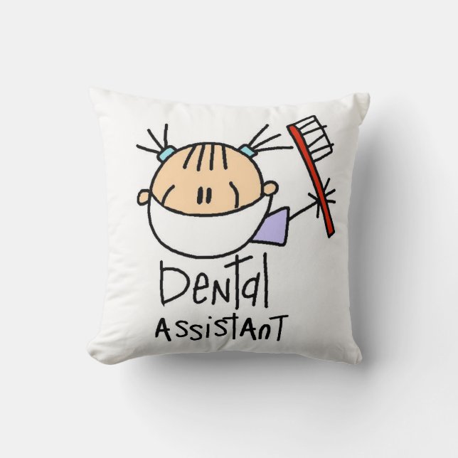 Coussin Assistante dentaire (Recto)