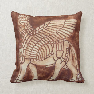 Coussin Assyrien Lamassu