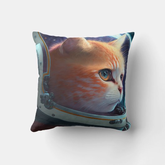Coussin Astronaut de chat (Verso)