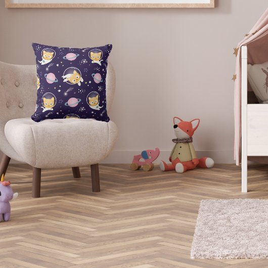 Coussin Astronaut de chat mou