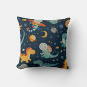 Coussin Astronaut Dino Funny (Recto)