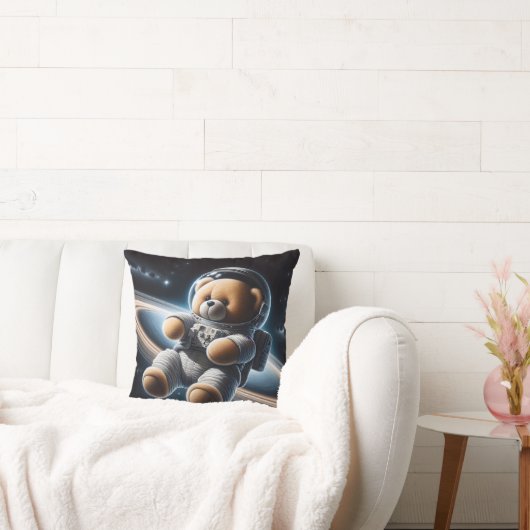 Coussin Astronaute de l'Ours en peluche de l'espace extra- (Canapé)