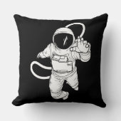 Coussin Astronaute spatial vintage (Recto)