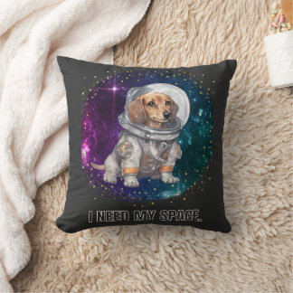 Coussin Astronomie de l'exploration spatiale par un chien