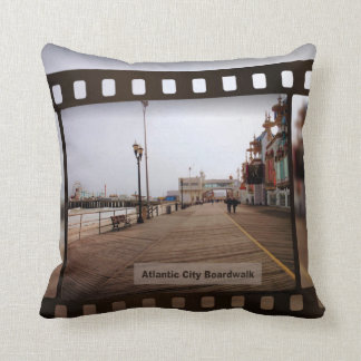 Coussin Atlantic City Beach Boardwalk sur film