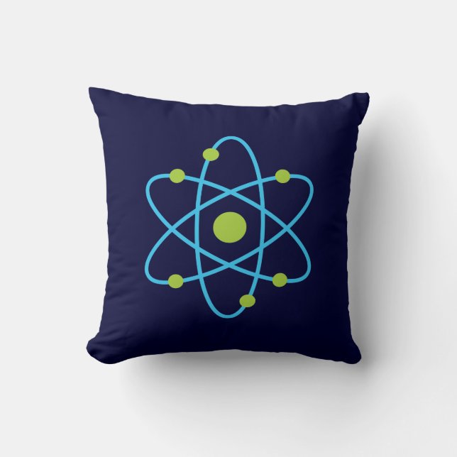 Coussin Atome scientifique (Recto)