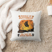 Coussin Attachez-vous Papillon d'Halloween Fantôme Sorcièr (Couverture)