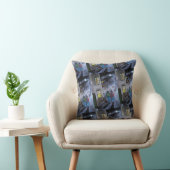 Coussin Attention à la Lune Peinture d'Alfred Fox (Chaise)
