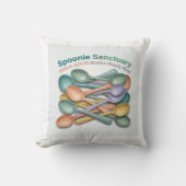 Coussin Attention Deficit Home Decor | Spoonie Sanctuary (Recto)