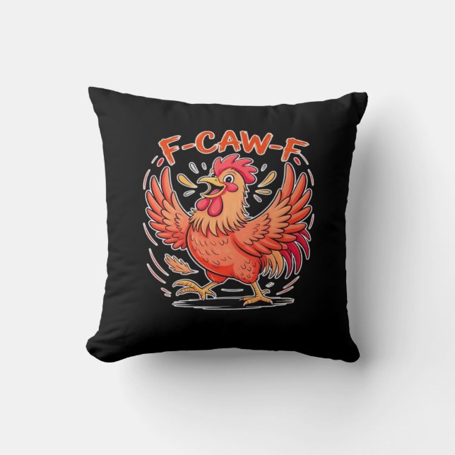 Coussin Attitude F-Caw-F Style Classique Rétro (Recto)