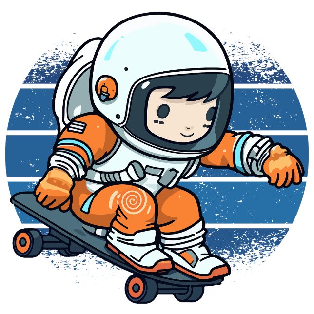 Coussin Au-delà des étoiles ( Bouncing through Space with Joyful Curiosity)