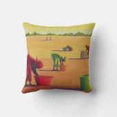 Coussin Au delà du 1998 pâle (Verso)