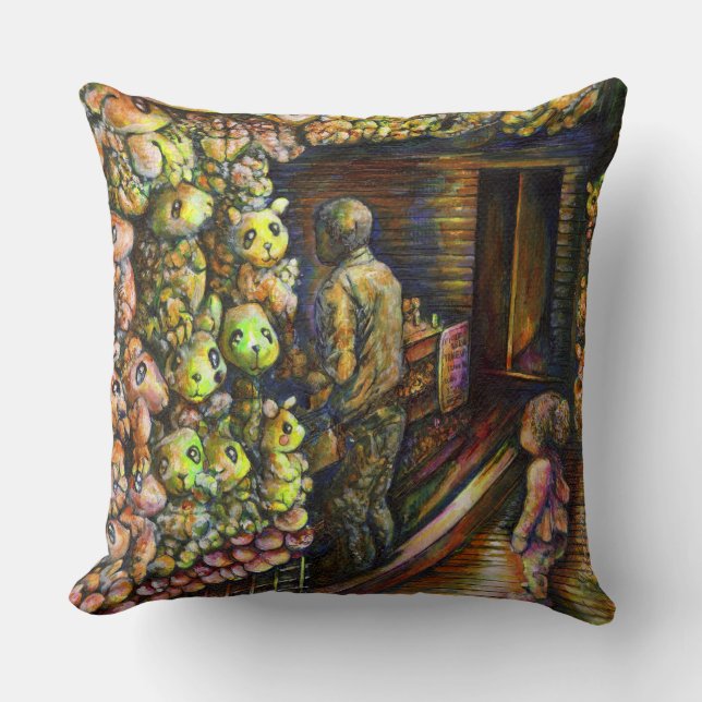 Coussin Au nord du cirque (Recto)