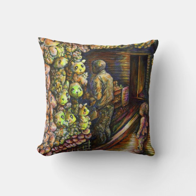 Coussin Au nord du cirque (Recto)