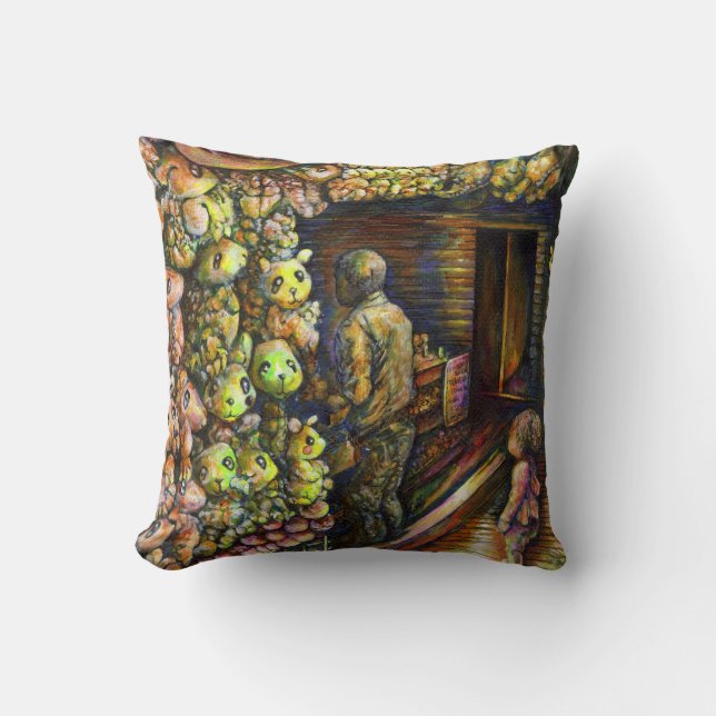 Coussin Au nord du cirque (Recto)