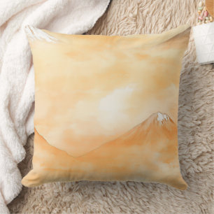 Coussin Aube de l'aube sur le mont Fuji – Lever de soleil