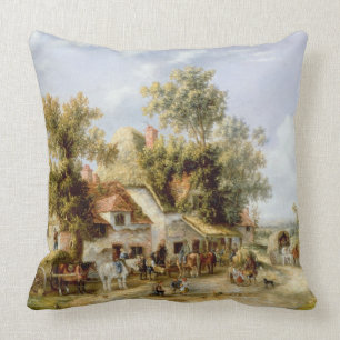 Coussin Auberge de bord de la route