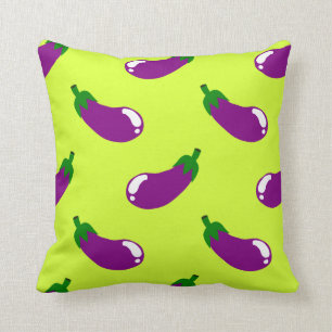 Coussin Aubergine