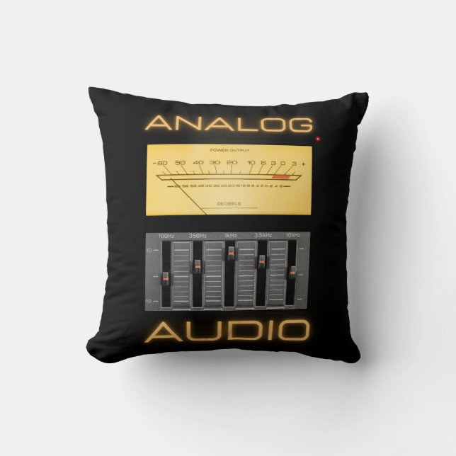 Coussin Audiophiles audio analogiques (Recto)