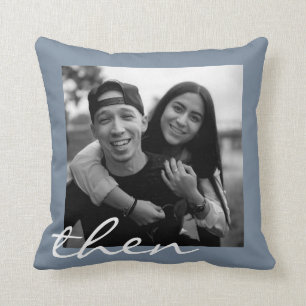 Coussin Aujourd'hui et après l'histoire d'amour deux ans