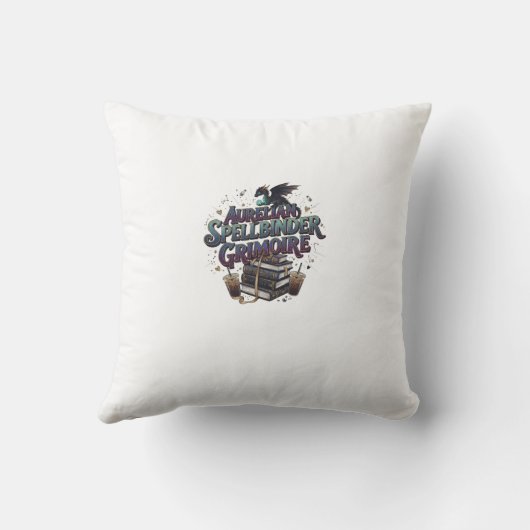 Coussin Aurelian Spellbinder Grimoire (Verso)