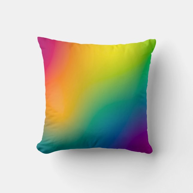 Coussin Aurora borealis (Recto)